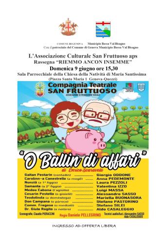 O Ballin di Affari-commedia in lingua genovese