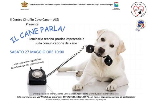 Il cane parla - seminario sulla comunicazione del cane