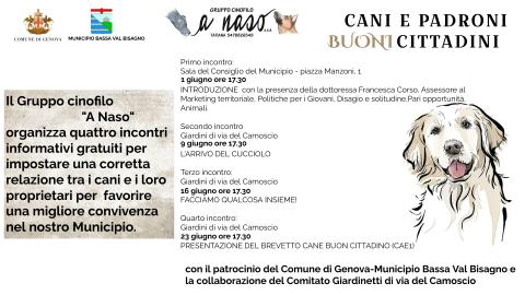 Cani e padroni buoni cittadini Cani e padroni buoni cittadini