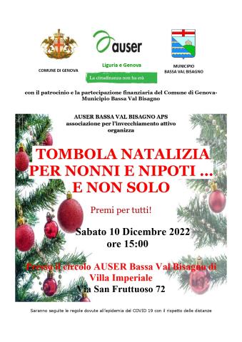 Tombola natalizia per nonni, nipoti ...e non solo