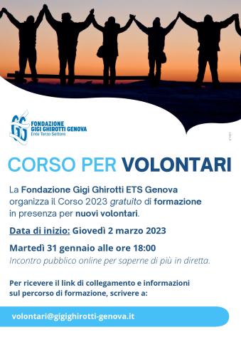 Corso Volontari