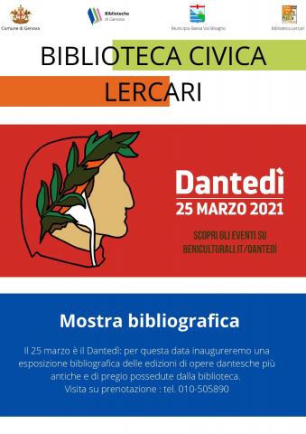 Dantedì 25 marzo 2021