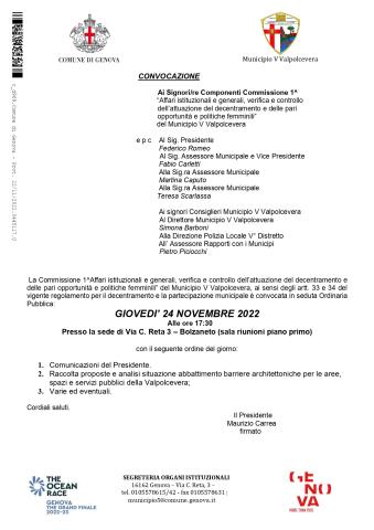 convocazione
