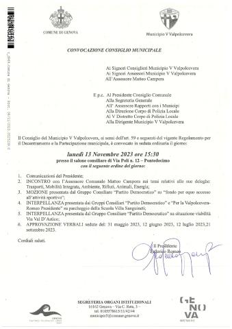 consiglio consiglio