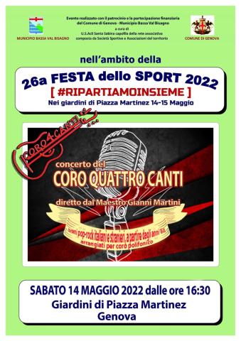 Concerto del Coro Quattro Canti