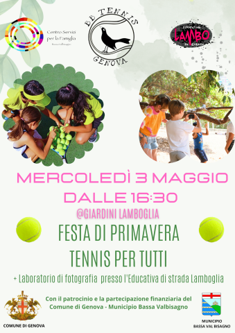 Festa di Primavera-Tennis per tutti