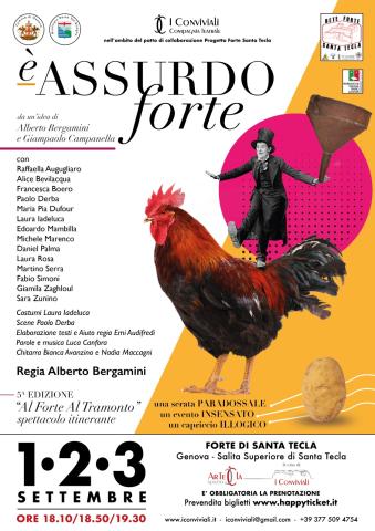 E' assurdo forte - spettacolo teatrale E' assurdo forte - spettacolo teatrale