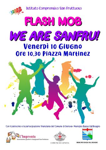 We are Sanfru - Flash mob We are Sanfru - Flash mob