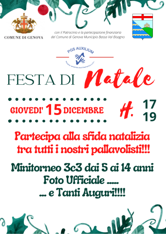 Festa di Natale al Palauxilium di via Cagliari