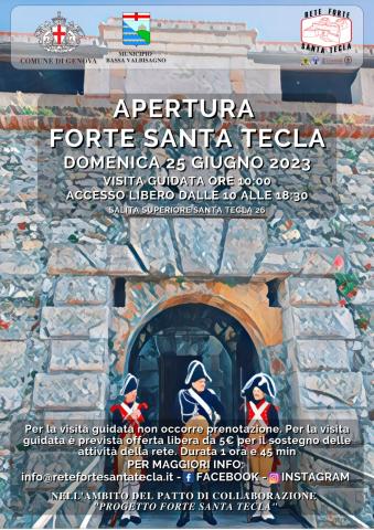 Apertura Forte Santa Tecla