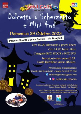 Dolcetto o scherzetto e Mini 4wd Dolcetto o scherzetto e Mini 4wd