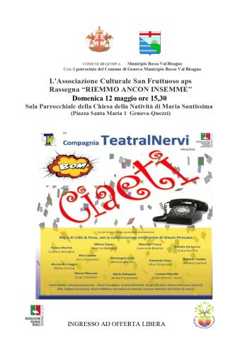 "Ciaeti"-commedia in genovese