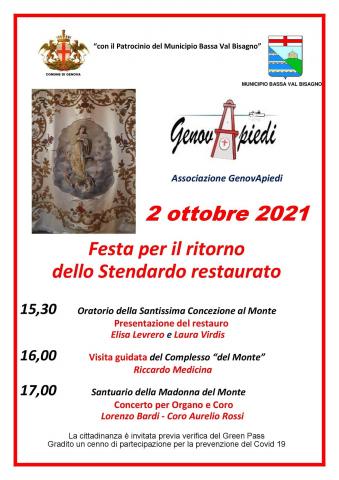 Festa per il ritorno dello Stendardo restaurato