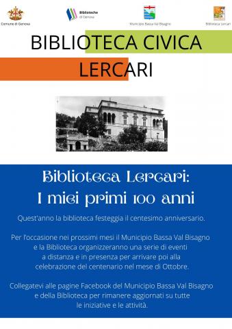 Biblioteca Lercari: I miei primi 100 anni