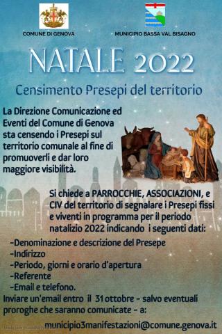 Censimento Presepi del territorio Censimento Presepi del territorio