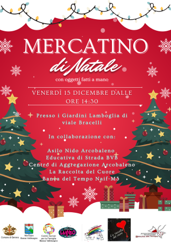 Mercatino di Natale ai Giardini Lamboglia Mercatino di Natale ai Giardini Lamboglia