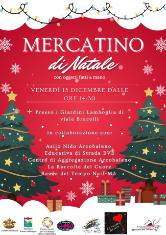 Mercatino di Natale ai Giardini Lamboglia