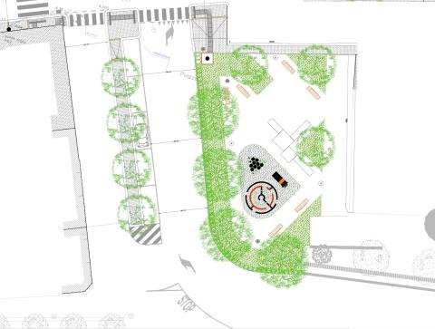 Progetto provvisorio Piazzetta Minolli Progetto provvisorio Piazzetta Minolli