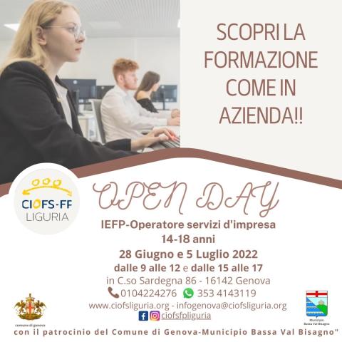 Open day ciofsp Open day ciofsp