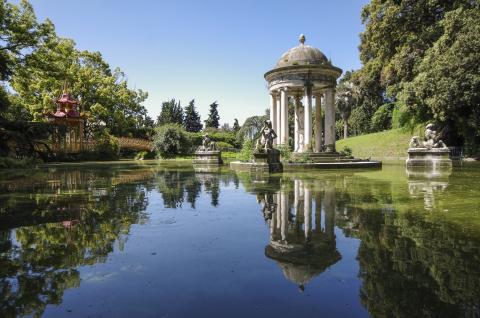 Villa Pallavicini - laghetto