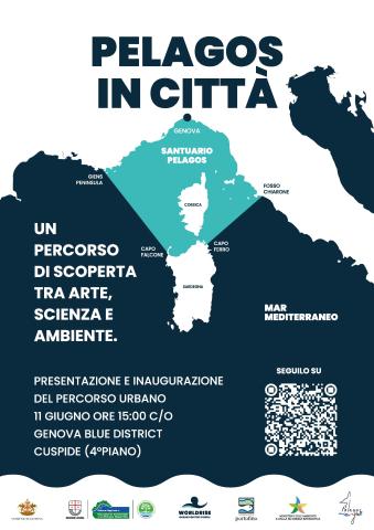 Pelagos in città locandina evento
