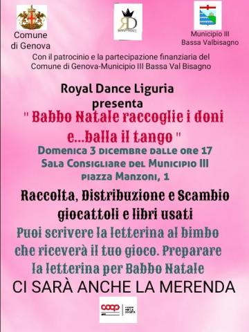 Babbo Natale raccoglie i doni e...balla il tango Babbo Natale raccoglie i doni e...balla il tango
