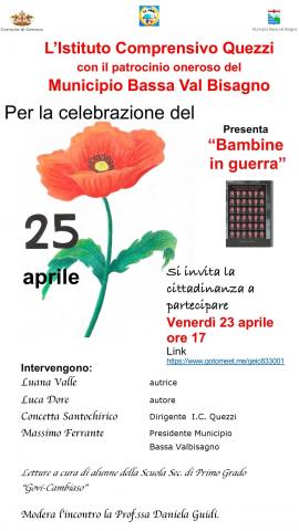 Presentazione volume "Bambine in guerra"