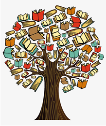 Albero di libri