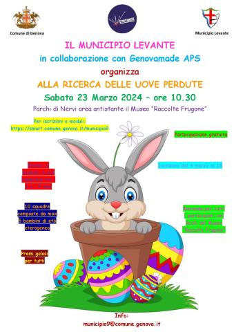 locandina con informazioni  evento