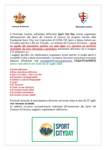 SPORT CITY DAY
