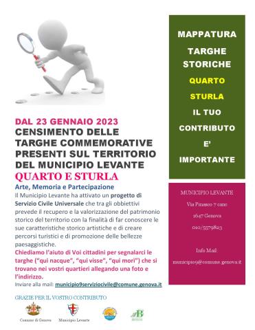 richiesta collaborazione per mappatura targhe