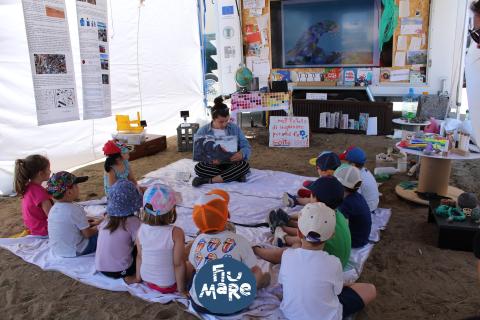 laboratorio con bambini su educazione ambientale 