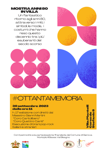 #Ottantamemoria - viaggio negli anni '80 #Ottantamemoria - viaggio negli anni '80