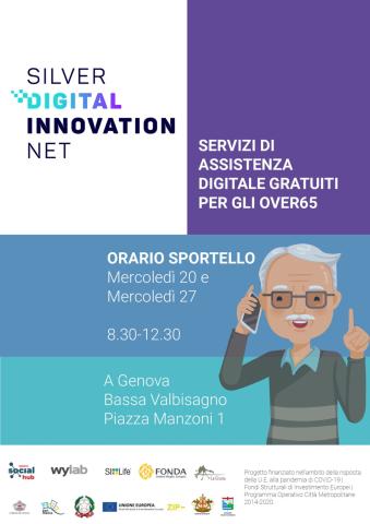 Incontri di assistenza digitale gratuita promossi dal Municipio Bassa Val Bisagno Incontri di assistenza digitale gratuita promossi dal Municipio Bassa Val Bisagno