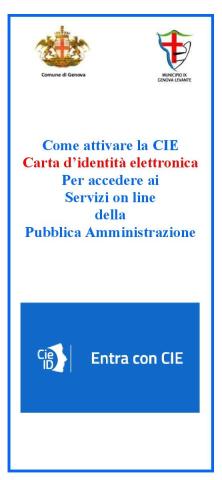  volantino come attivare la CIE
