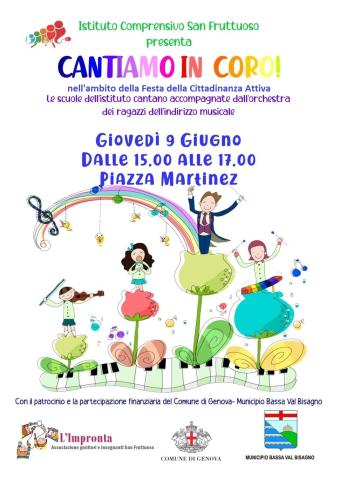 Cantiamo in coro! Cantiamo in coro!