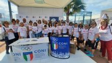 Le partecipanti alla corsa organizzata dal Centro per Non Subire Violenza