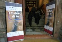 Ingresso del Palazzo della Borsa