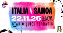 Locandina di Italia-Samoa