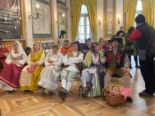 Carnevale figuranti in costume