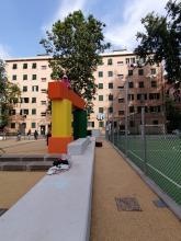 un'ala del nuovo campo multisport