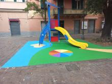 area gioco piazza Rissotto