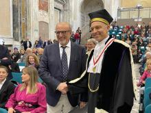Ivano Fossati riceve la laurea