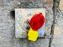 lampada da cantiere