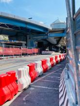 tratto di strada zona san benigno 