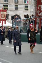 Il presidente del Consiglio comunale Claudio Villa