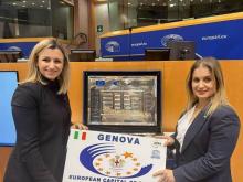 assessore Alesssandra Bianchi con rappresentante Aces