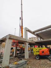 immagine di cantiere mercato piazzale parenzo