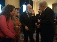 Bucci, Gaggero, Grosso con il principe di Kent