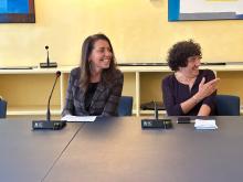 assessore Rosso con funzionaria
